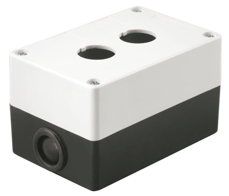 Корпус КП 102 2-м для кнопок бел. IEK BKP10-2-K01
