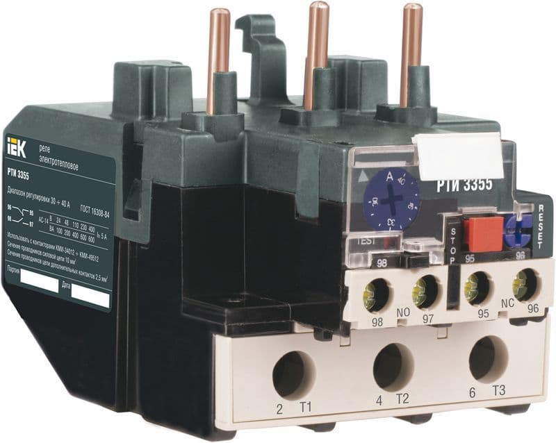 Реле тепл. РТИ 3363 63-80А KARAT IEK DRT30-0063-0080