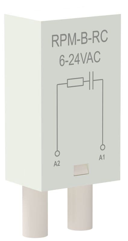 Модуль защиты для реле RC-цепь 6-24В AC ONI RPM-B-RC-AC6-24V