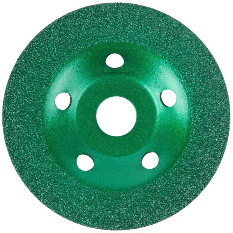 Диск алмазный шлифовальный посадочный диаметр 22.2мм сплошной вакуумное спекание 125мм FIT 39501