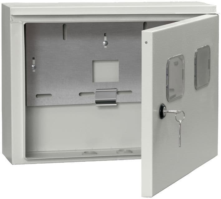 Корпус ЩУ 1/2-0 TITAN 310х420х150мм У1 IP54 метал. IEK MKM51-N-02-54
