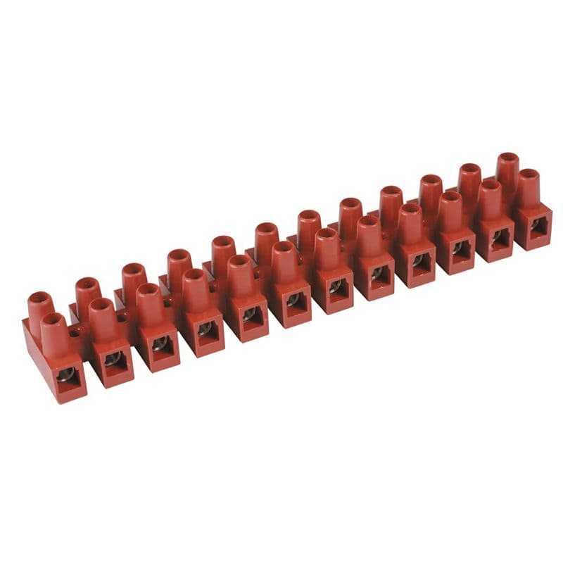 Колодка клеммная винтовая OK-435-12-FV 12х16мм фиберглас DKC 43512FV