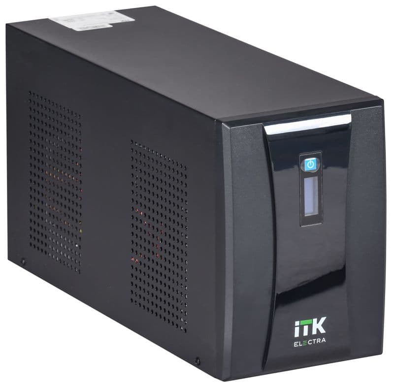 Источник бесперебойного питания ELECTRA ET 3кВ.А/1.8кВт с АКБ 4х9А.ч USB ITK EET-3000VA-1-004